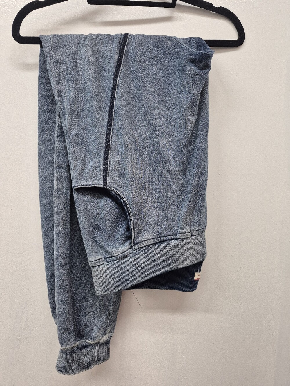 🌼5/$20 Casual Blue Women’s Jeggings Jogger Drop-crotch Denim Elastic Waistband